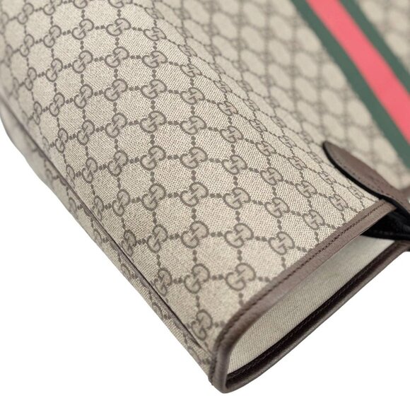Gucci  Ophidia Large GG Supreme Canvas Tote Bag Beige 726755 - Picture 5 of 11